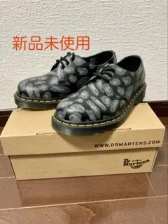 Dr. Martens 1461 ブラック/ディストーテッドレオパード - メルカリ