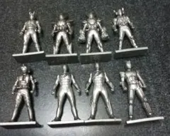 仮面ライダー フィギュア付きチョコスナック　8体セット　シークレット