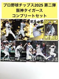プロ野球チップス2025 第二弾　阪神タイガース　コンプセット　スターカード