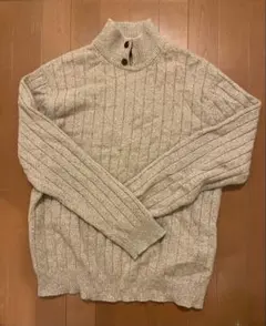 最終　Burberry ハイネックセーター M