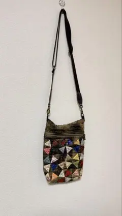 パッチワークショルダーバッグ