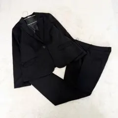 希少！大きいサイズ 【ANCHOR WOMAN】パンツスーツセットアップ 洗えるのサムネイル