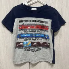 TARKER 電車プリント Tシャツ 120cm