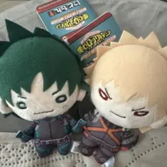 僕のヒーローアカデミア 緑谷出久、爆豪勝己ぬいぐるみセット