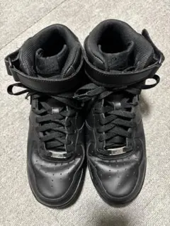 ナイキ エアフォース1 MID ‘07 ブラック 28cm メンズ スニーカー