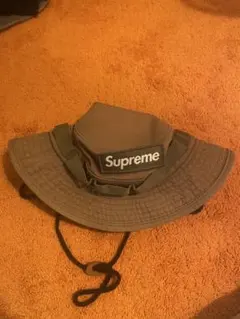 Supreme 22SS ハット ブラウン Military Boonie