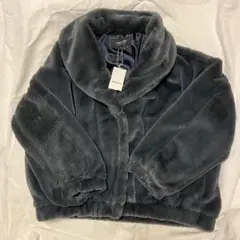 コムサイズム　フェイクファー　ブルゾン　未使用