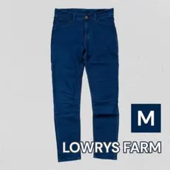 LOWRYS FARM スキニーデニム M ダークブルー ストレッチ イージー