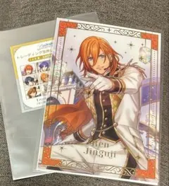 うたプリ ブロメイト 箔押し クリアカード クリカ 神宮寺 レン