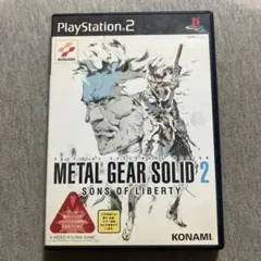 METAL GEAR SOLID2 Sons of Liberty ps2 D