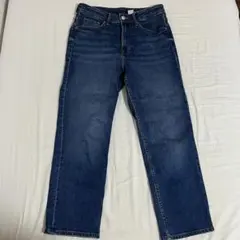 【最終値下げ】H&M ストレートハイアンクルジーンズ