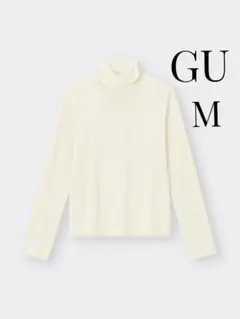 ジーユーGUソフトリブ　タートルネックTシャツユニクロしまむらハニーズカットソー