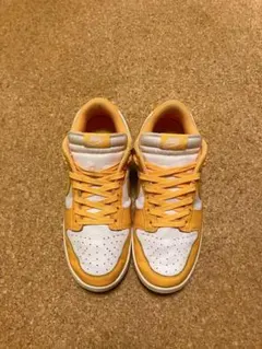 Nike ダンクロー　27cmホワイト/イエロー