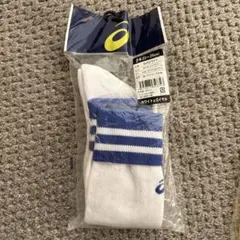 【新品・未使用】ASICS野球レディースW’Sソックス