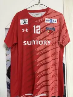 Under Armour 赤色 シャツ SUNTORY SUNBIRDS Under Armour 赤色 シャツ SUNTORY SUNBIRDS Under Armour 赤色