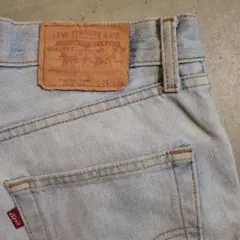 90s Levi's 505 vintage denim pants 29×34