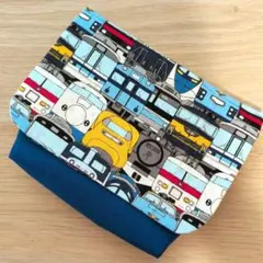 マチ付き移動ポケット　男の子　電車④