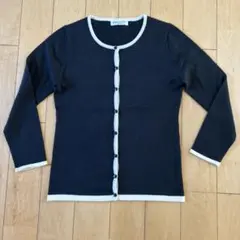 KUMIKYOKU S.I.S ネイビー カーディガン