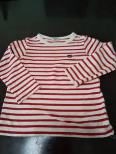 ミキハウス　定番　長袖Tシャツ　110