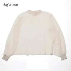 &g’aime アンジェム アイボリーシアーブラウスのサムネイル