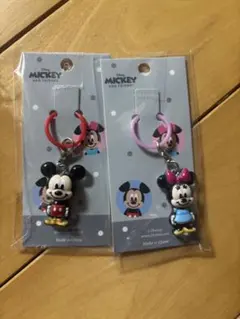 ディズニー ミニチャーム ミッキー ミニー めじるしアクセサリー