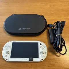 【32GBメモリ付】PS Vita PCH-2000 ホワイト 本体 セット