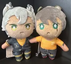 D1707☆極美品☆ツイステ☆ジャック☆レオナ☆ぬいぐるみ☆プライズ限定☆送料込