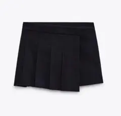 ZARA XSプリーツミニスカート