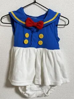 futafuta ドナルドダック風ロンパース 70