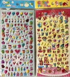 平成レトロ　コロプチシール2枚セット　クラックス