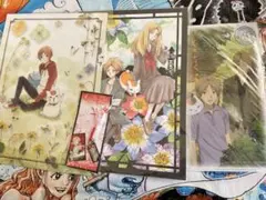 【非売品】夏目友人帳　イオン限定　ミニクリアファイル　ニャンコ先生　的場　名取 非売品】夏目友人帳 イオン限定 ミニクリアファイル ニャンコ先生 的場