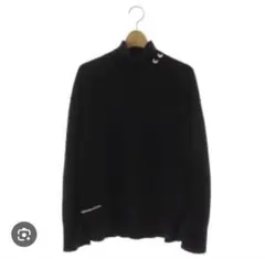 UNIQLO×ANYA HINDMARCH ハイネックセーター ブラック M