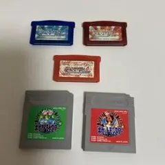 ポケットモンスター 緑 赤 ルビー ファイアレッド サファイア セット ポケモン