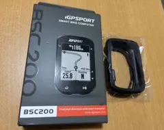iGPSPORT BSC200 サイクルコンピューター 本体 カバー付き