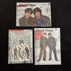 未開封 King & Prince キンプリ フレークシール ミニクリアファイル