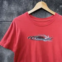 00s NIKE ナイキ グラフィック プリント tシャツ 赤 オーバル