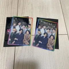 男前カード WEST. WESTA 集合　2枚