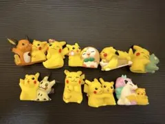 ポケモンキッズ　ピカチュウ フィギュアセット９点