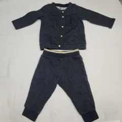 Petit Bateau セットアップ カーディガンとパンツセット 12m