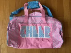 CHEERボストンバッグ 水玉模様　大容量