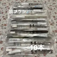 使い捨て歯ブラシ 10本セット ホテルアメニティ