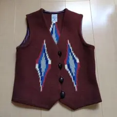 ORTEGA'S オルテガスクエアベスト ターコイズ 36 美品 - メルカリ