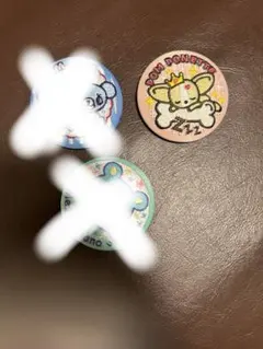 ナルミヤキャラクターズ 刺繍缶バッジビスケット