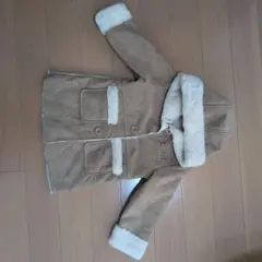 値下げ中です！x-girl STAGES ベージュ フリースコート 100cm