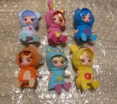 送料無料」】ぷちリカちゃん ナルミヤ コレクション コンプリート 全6
