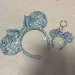 ディズニー アナ雪 エルサ カチューシャ キーホルダー　セット