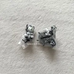 ディズニーキャラクター　カラーコレクション　チャーム　フィガロ　ミッキー