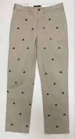 RUGBY ラルフローレン ラグビー チノパン スカル刺繍