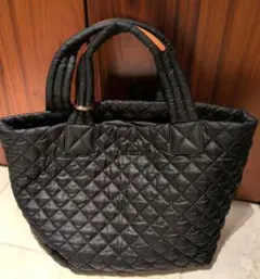 MZ WALLACE 濃紺 キルティング ハンドバッグ