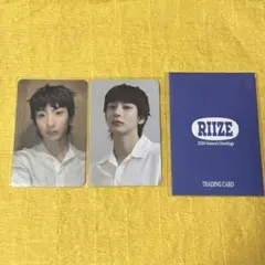 RIIZE アントン トレカ シーグリ ラントレ